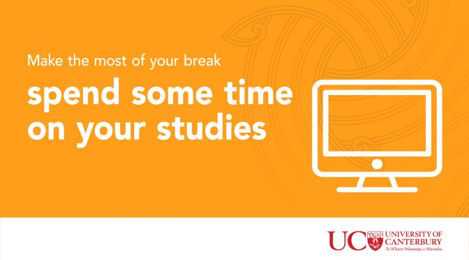 Make the most of your break!